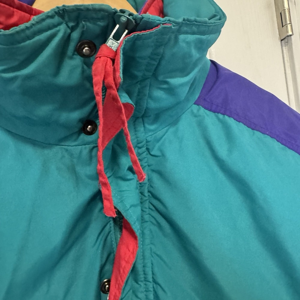 Columbia Men's Purple Blue/Red Powder Keg Radial Sleeve Winter Jacket Size XLT - Picture 6 of 10